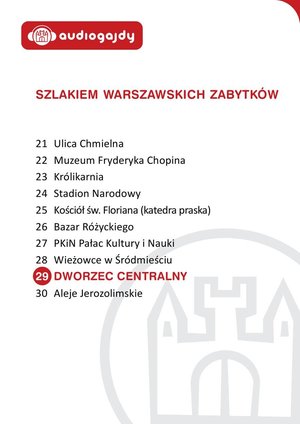 Dworzec Centralny. Szlakiem warszawskich zabytków – audiobooki