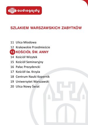Kościół św. Anny. Szlakiem warszawskich zabytków – audiobooki