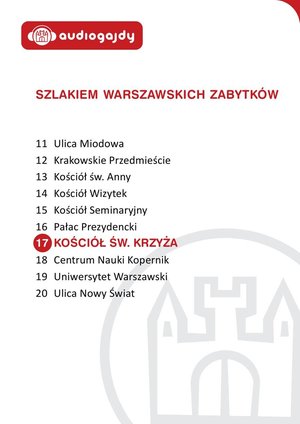 Kościół św. Krzyża. Szlakiem warszawskich zabytków – audiobooki
