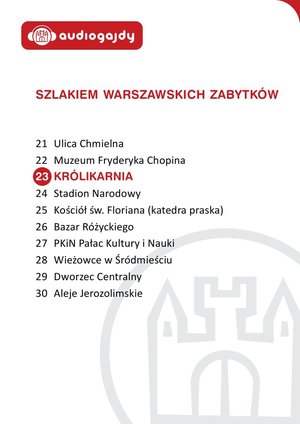 Królikarnia. Szlakiem warszawskich zabytków – audiobooki
