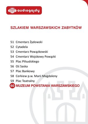 Muzeum Powstania Warszawskiego. Szlakiem warszawskich zabytków – audiobooki