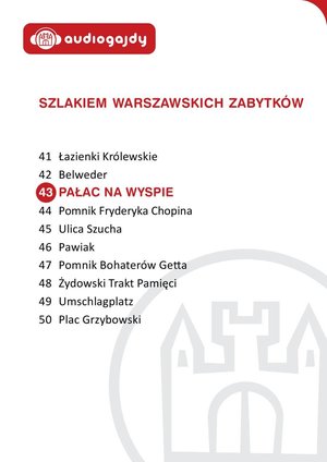 Pałac na wyspie w Łazienkach. Szlakiem warszawskich zabytków – audiobooki