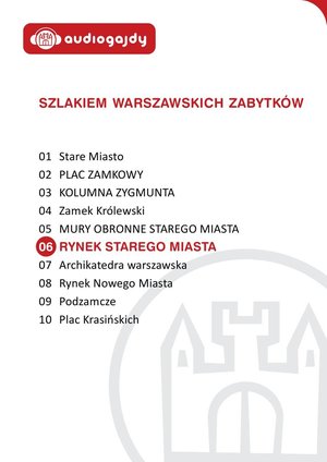 Rynek Starego Miasta. Szlakiem warszawskich zabytków – audiobooki