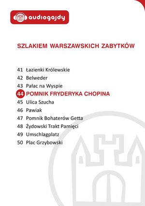 Pomnik Fryderyka Chopina. Szlakiem warszawskich zabytków – ebooki