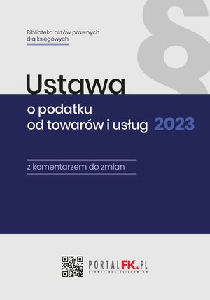 Ustawa o podatku od towarów i usług 2023 – ebooki