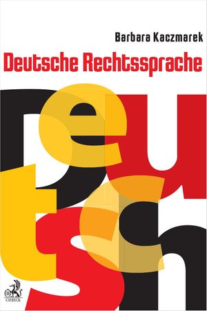 Deutsche Rechtssprache – ebook