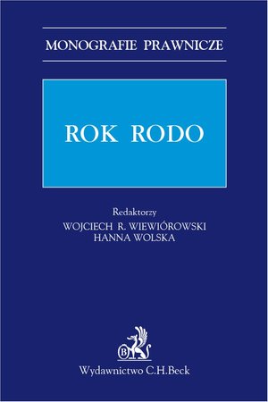 Rok RODO – ebook