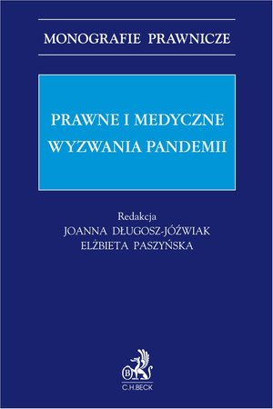Prawne i medyczne wyzwania pandemii – ebook