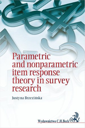 Inne: Parametric and nonparametric item response theory in survey research – ebook