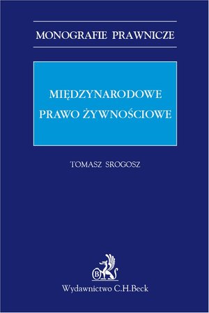 Międzynarodowe prawo żywnościowe – ebook