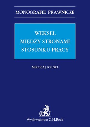 Weksel między stronami stosunku pracy – ebook