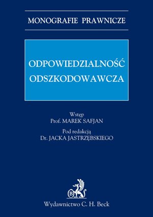 Odpowiedzialność odszkodowawcza – ebook