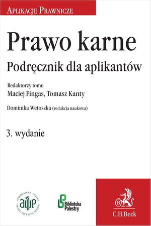 Prawo karne. Podręcznik dla aplikantów – ebook