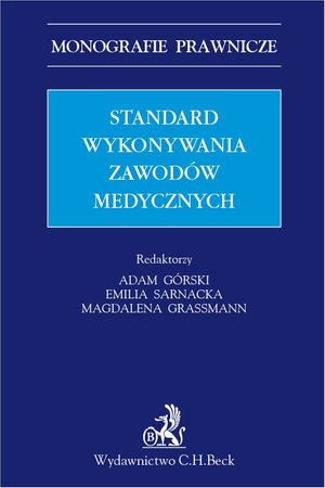 Standard wykonywania zawodów medycznych – ebook