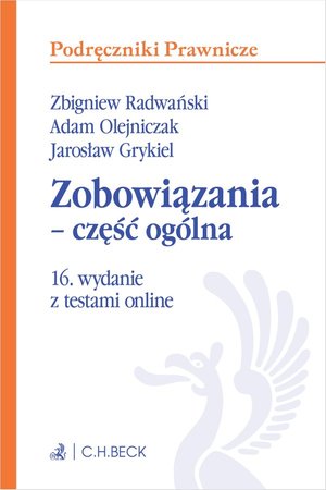Zobowiązania - część ogólna z testami online – ebook