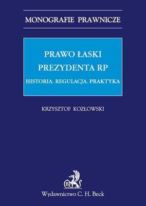 Prawo łaski Prezydenta RP – ebook