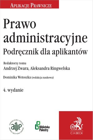 Prawo administracyjne. Podręcznik dla aplikantów – ebook