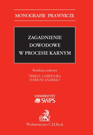 Zagadnienie dowodowe w procesie karnym – ebook