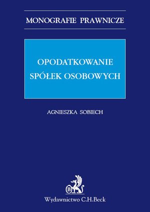 Opodatkowanie spółek osobowych – ebook