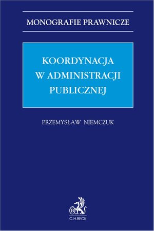 Koordynacja w administracji publicznej – ebook