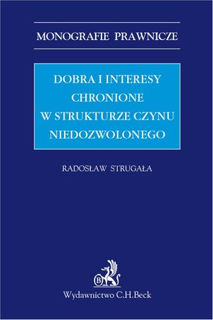 Dobra i interesy chronione w strukturze czynu niedozwolonego – ebook