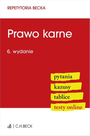 Prawo karne. Pytania. Kazusy. Tablice. Testy online – ebook