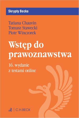 Wstęp do prawoznawstwa z testami online – ebook