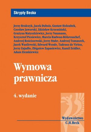 Wymowa prawnicza – ebook