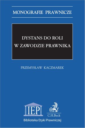 Dystans do roli w zawodzie prawnika – ebook