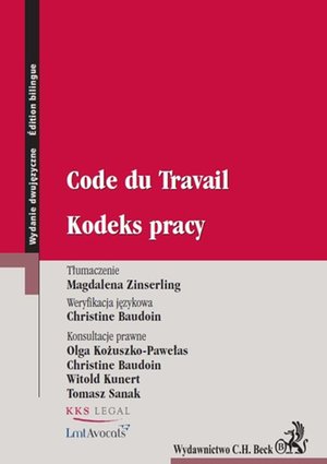 Kodeks pracy. Code du Travail – ebook