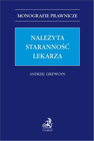 Należyta staranność lekarza – ebook