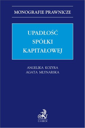 Upadłość spółki kapitałowej – ebook