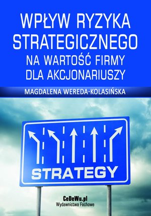Wpływ ryzyka strategicznego na wartość firmy dla akcjonariuszy. Rozdział 5. Ryzyko strategiczne a wartość dla akcjonariusza - na przykładzie sektora bankowego – ebook