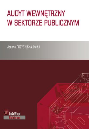 Audyt wewnętrzny w sektorze publicznym – ebook