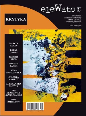 eleWator 12 (2/2015) - Krytyka – eprasa