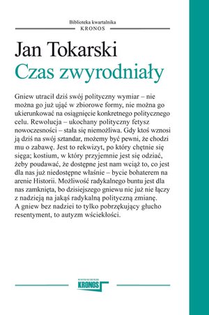 Czas zwyrodniały – ebook