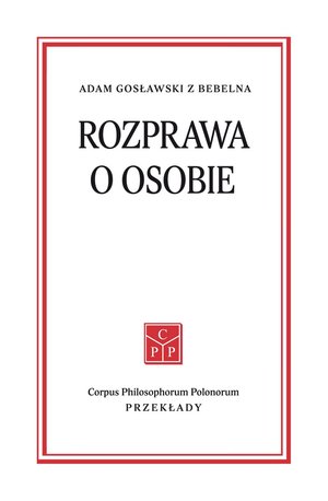 Rozprawa o osobie – ebook