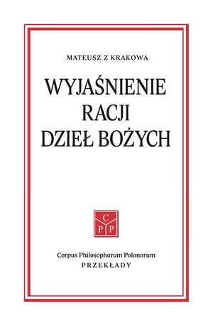 Wyjaśnienie racji dzieł Bożych – ebook