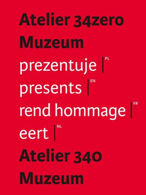 Atelier 34zero Muzeum prezentuje Atelier 340 Muzeum – ebook