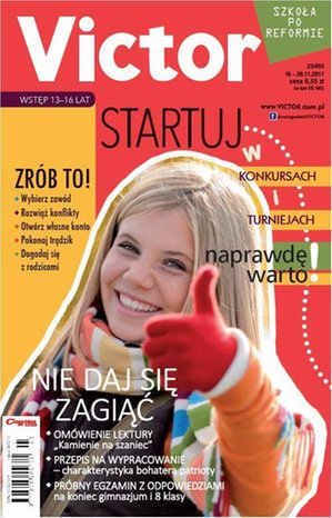 edukacja: Victor Gimnazjalista nr 23/455 16 - 29.11.2017 – eprasa