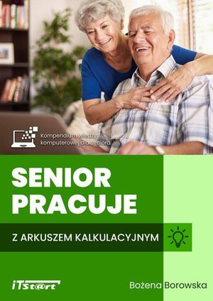 Senior pracuje z arkuszem kalkulacyjnym – ebook