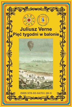 Pięć tygodni w balonie – ebook
