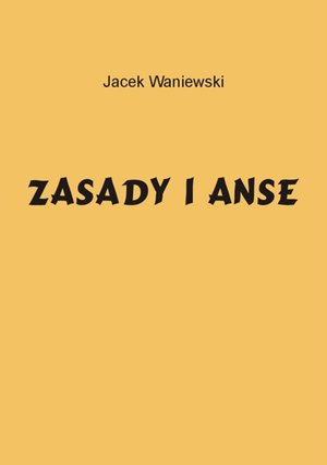 Zasady i Anse – ebook