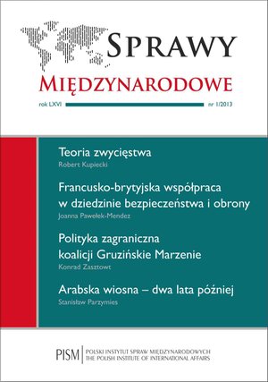 Sprawy Międzynarodowe nr 1/2013 – eprasa