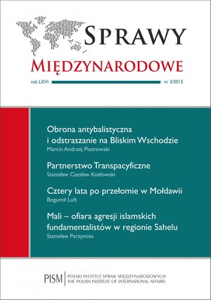 Sprawy Międzynarodowe 3/2013 – eprasa