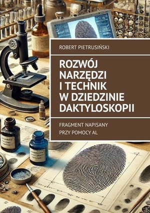 Rozwój narzędzi i technik w dziedzinie daktyloskopii – ebook