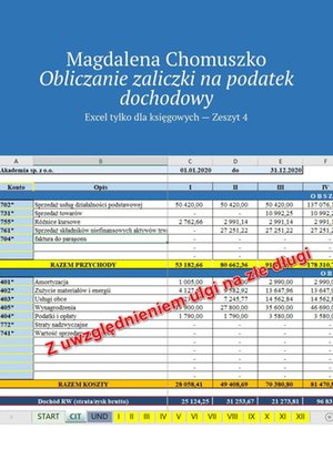 Obliczanie zaliczki na podatek dochodowy – ebook