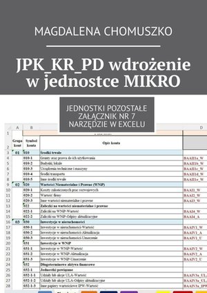 JPK_KR_PD wdrożenie w jednostce MIKRO – ebook