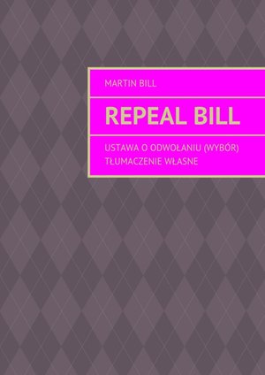 Repeal bill – ebook