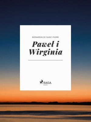Paweł i Wirginia – ebook